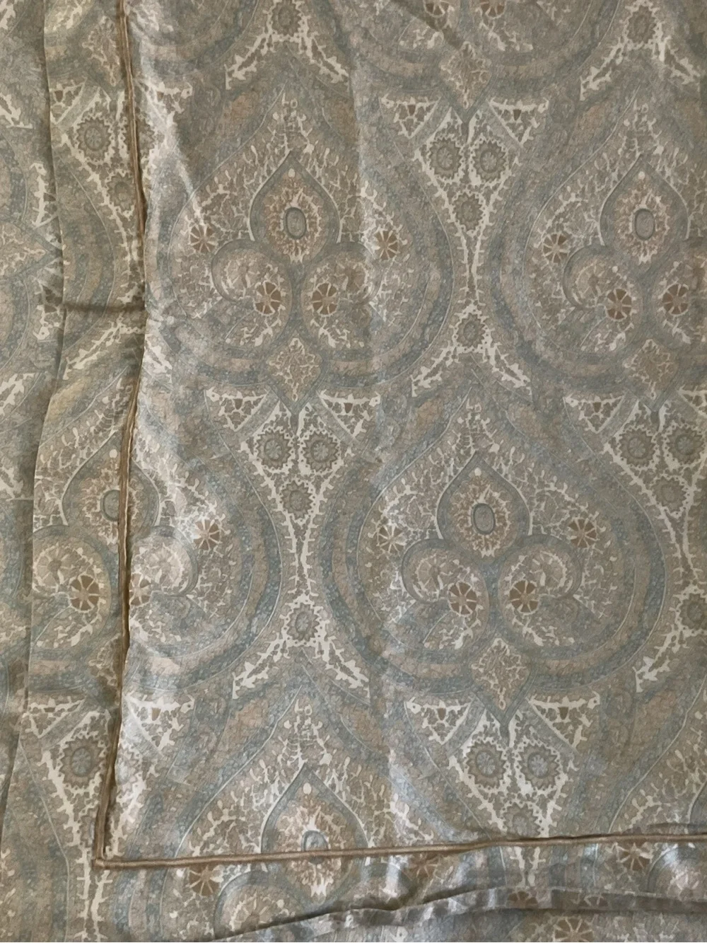 VTG Restoration Hardware Italian Cypress Paisley KING Duvet Cover & 2 Euro Shams